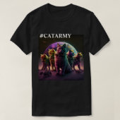 #CATARMY Offiziell Happy New Years #Hoomans SnarkY T-Shirt (Design vorne)