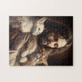#CATARMY Offiziell "Jesus Liebe Cats" PuzzlY Jigsa Puzzle (Horizontal)