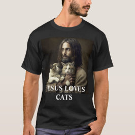 #CATARMY Offiziell "Jesus Liebe Cats" SnarkY T-Shirt