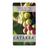 Catarra Verticle Wine Label (Vorne)