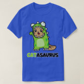 Catasaurus Cat Dino Kostume Dinosaurier T-Shirt (Design vorne)