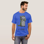 Catasaurus Kitten Kitty Dinosaur T-Rex Dino Cat T-Shirt (Vorne ganz)