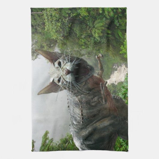 Catasaurus Rex Handtuch (Vertikal)