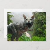 Catasaurus Rex Postkarte (Vorne/Hinten)