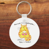 CATastrophe Schlüsselanhänger (Vorderseite)