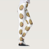 Catawampers Sc-Leggings - mit Ziegeln gedeckt Leggings (Rechts)