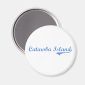 Catawba Island Ohio Classic Design Magnet (Vorderseite/Rückseite)
