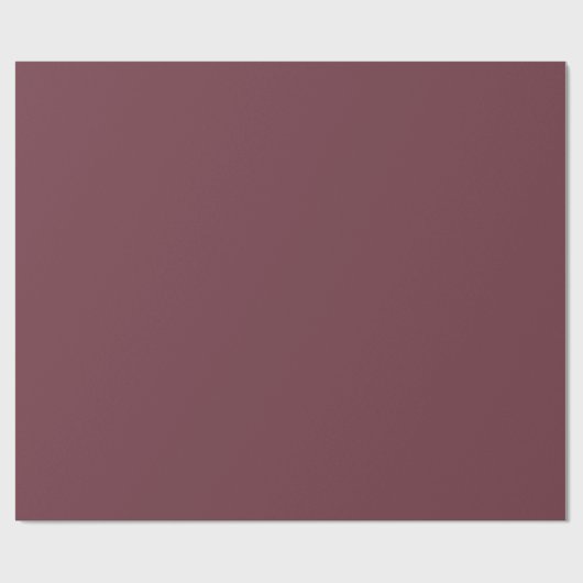 Catawba Solid Color Geschenkpapier (Flach)