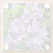 Catawbiense Boursault Rhododendrons, Oregon Glasuntersetzer (Rückseite)