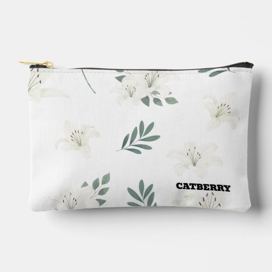 Catberry | Minimalistische Tasche mit Blumenmuster (Vorderseite)