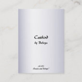 Catbird ATC Visitenkarte (Rückseite)