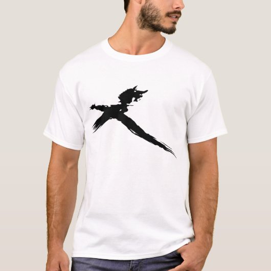 Catbird auf einem Stock (Männer) T-Shirt (Vorderseite)