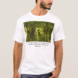 Catbird in Forest Green T-Shirt