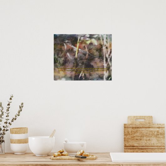 Catbird mit Vivek Wadwha Zitat Poster (Küche)