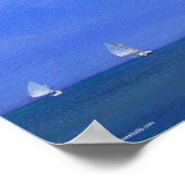 Catboat Race Poster (Ecke)