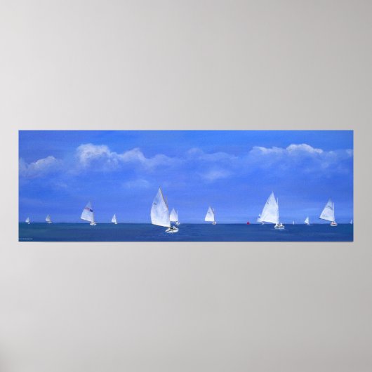 Catboat Race Poster (Vorne)