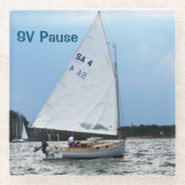 Catboat Sailing Untersetzer