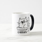 Catbox Kitty-Überraschungs-Tasse Verwandlungstasse (VorderseiteRechts)