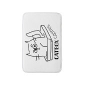 Catbox Schloss-Sänfte-Matte Badematte (Vorderseite Vertikal)