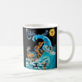 Catch A Wave Summer Surf Kaffeetasse