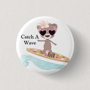 Catch A Wave Surfer Button