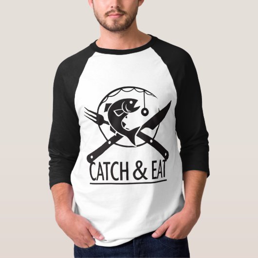 CATCH AND EAT2 T-Shirt (Vorderseite)