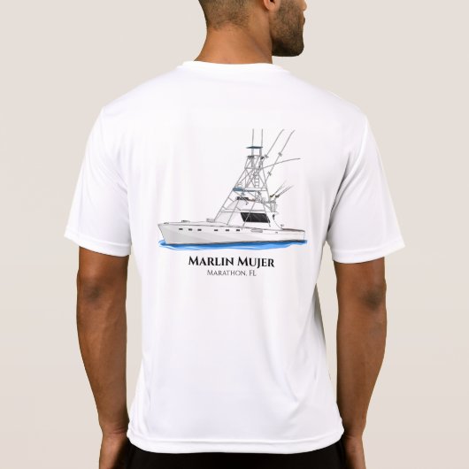 Catch & Cruise Adventures Sport-Tek Männer T - Shi T-Shirt (Rückseite)