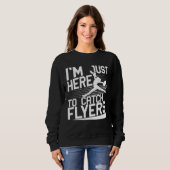 Catch Flyers Cheerleading Back Spot Sweatshirt (Vorne ganz)