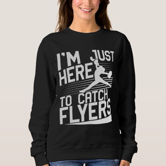 Catch Flyers Cheerleading Back Spot Sweatshirt (Vorderseite)