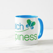 Catch Happiness in your moments! Tasse (VorderseiteRechts)