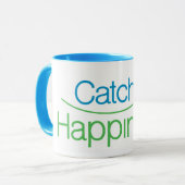 Catch Happiness in your moments! Tasse (Vorderseite Links)
