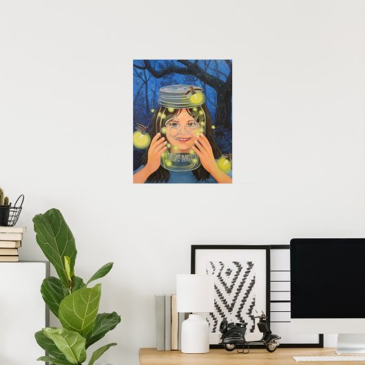 Catch & Release (Fireflies) Poster (Heimbüro)