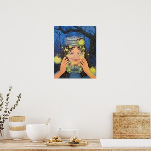 Catch & Release (Fireflies) Poster (Küche)