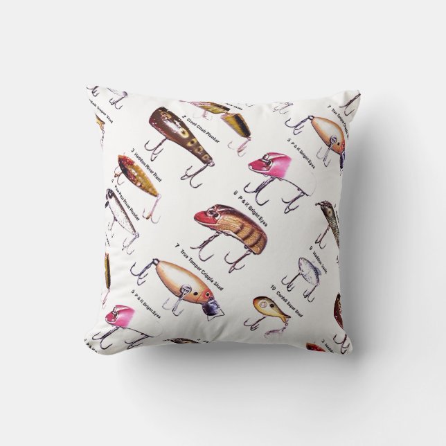 "Catch & Release" Kissen (Vorderseite)