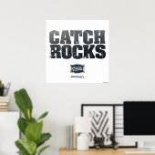 Catch Rocks Poster (Heimbüro)