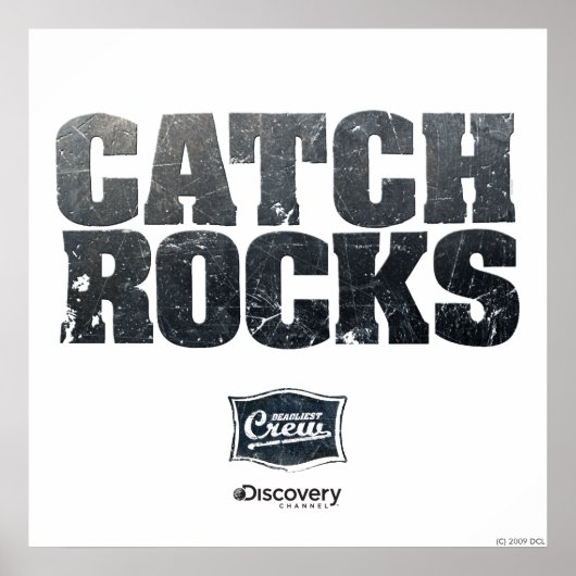 Catch Rocks Poster (Vorne)