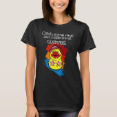 Catch some rays and make some waves rubber duck T-Shirt (Vorderseite)