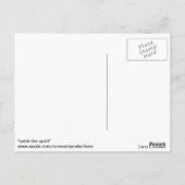 "Catch the Spirit" von Coressel Productions Postkarte (Rückseite)