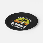 Catch The Wave Summer Vibes-64193 Pappteller (Schrägansicht)