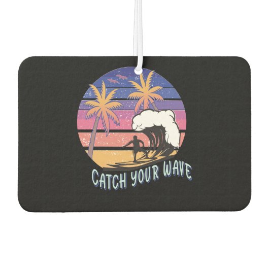 Catch Your Wave Autolufterfrischer (Vorderseite)