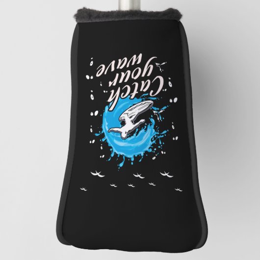 Catch Your Wave Golf Headcover (Rotieren 90)