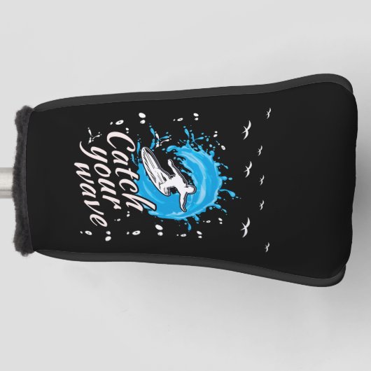 Catch Your Wave Golf Headcover (Vorderseite)