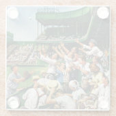 Catch-Zuhause-Run-Ball Glasuntersetzer (Rückseite)