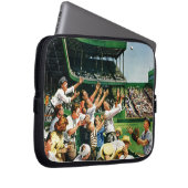 Catch-Zuhause-Run-Ball Laptopschutzhülle (Vorne Rechts)