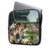 Catch-Zuhause-Run-Ball Laptopschutzhülle (Vorderseite Links)