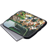 Catch-Zuhause-Run-Ball Laptopschutzhülle (Vorne Knopf)