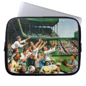 Catch-Zuhause-Run-Ball Laptopschutzhülle (Vorderseite)