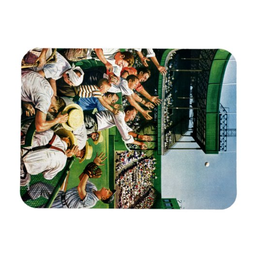 Catch Zuhause Run Ball Magnet (Horizontal)