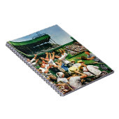 Catch-Zuhause-Run-Ball Notizblock (Rechte Seite)