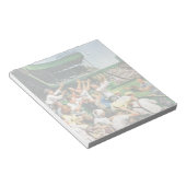 Catch Zuhause Run Ball Notizblock (angewinkelt)